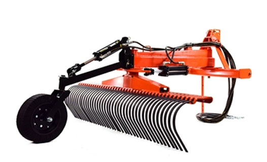 Heavy Duty Land Shark Landscape Rake